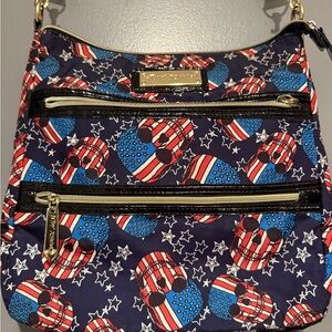 Betsey Johnson Navy Skull Crossbody Bag